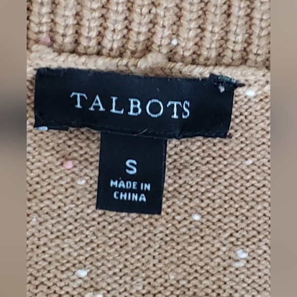 Talbots Tan Knit Dress - Picture 3 of 7